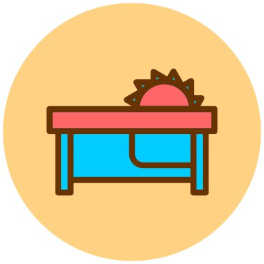 Masa lambası. Basit tasarım