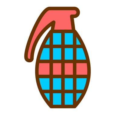 Bir dünya simgesinin vektör illüstrasyonu