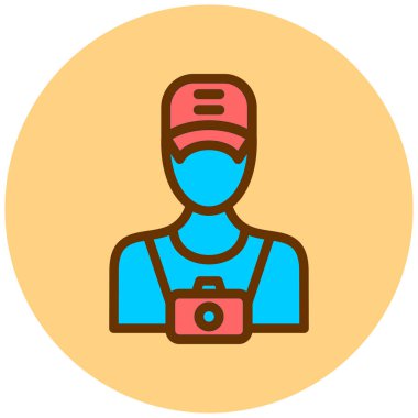 Bir doktorun vektör illüstrasyonu