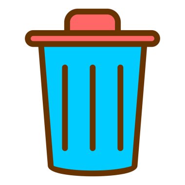 Çöp kutusu. Basit tasarım