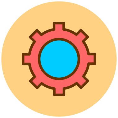 Ayarlama. Web simgesi basit illüstrasyon