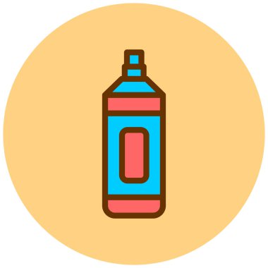 Yapıştırıcı. Web simgesi basit illüstrasyon