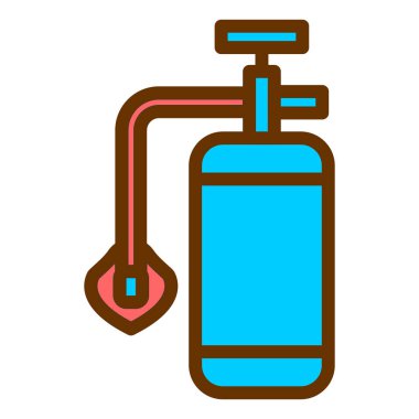 Su damlası ikon vektörü. Ana hatlı spor malzemeleri tabelası. izole edilmiş sınır sembolü çizimi