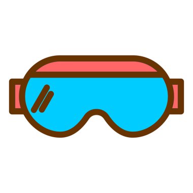 Dalış maskesi. Basit tasarım