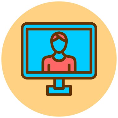 seo modern simgesinin vektör illüstrasyonu