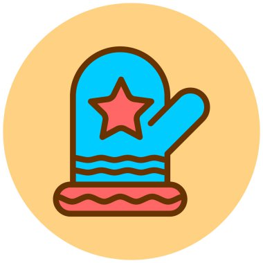 Noel Eldiveni. Basit tasarım 