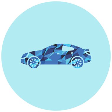 Araba web simge vektör çizim 