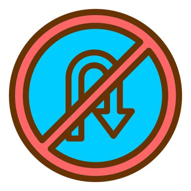 Giriş işareti simgesi yok. vektör illüstrasyonu