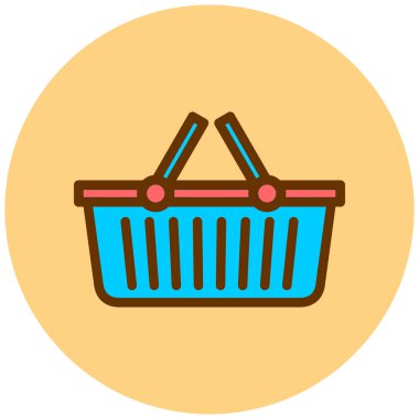 Alışveriş arabası. Basit tasarım