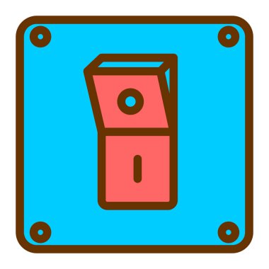 Vektör illüstrasyonu, simge ögesi arkaplanı