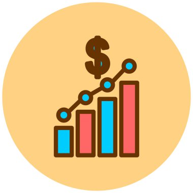 iş grafiği vektör illüstrasyonu