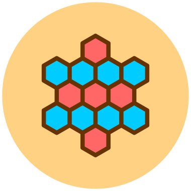 Tatlım. Web simgesi basit illüstrasyon