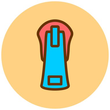 Modern simgenin vektör illüstrasyonu