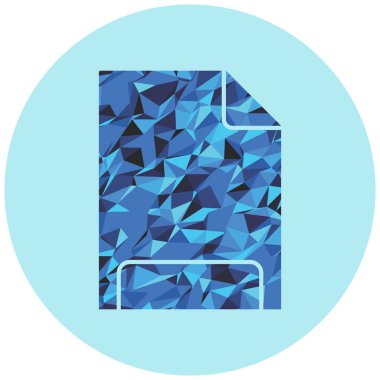 Elmas simgesinin vektör illüstrasyonu