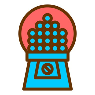 Yılbaşı ağacı. Basit resimleme