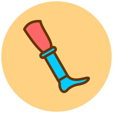 Boya fırçası. Basit resimleme