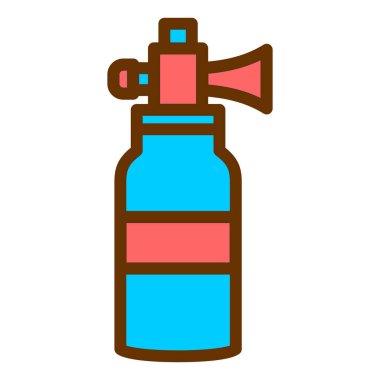 Şişe. Web simgesi basit illüstrasyon