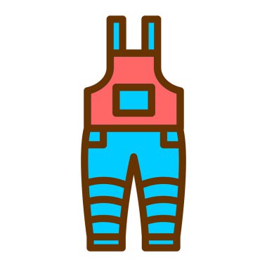 Bir spor simgesinin vektör illüstrasyonu