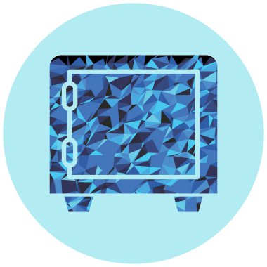 güvenli web simge vektör çizim 