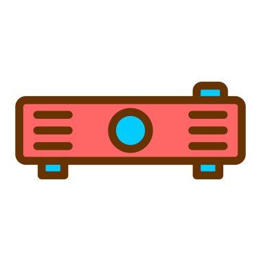 Video kamera simgesi. Web tasarımı