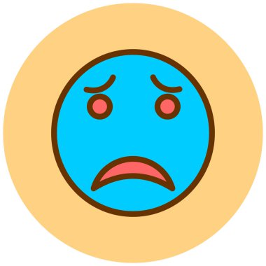 Yüz ifadeleri. Web simgesi