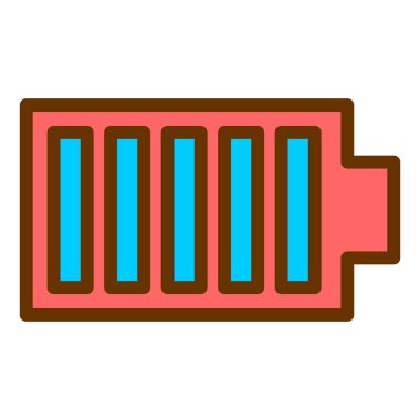 pil vektör illüstrasyonu