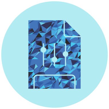 Elmas simgesinin vektör illüstrasyonu