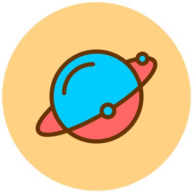 Boşluk. Web simgesi basit illüstrasyon