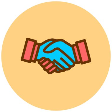 Tokalaşın. Web simgesi basit illüstrasyon