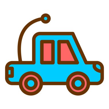 Araba nakli. Basit resimleme