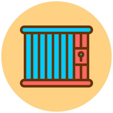 Bina. Web simgesi basit tasarım