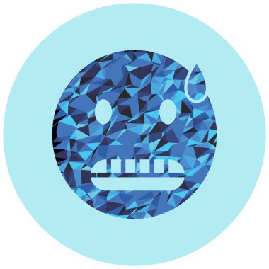 emoticon web simgesi vektör illüstrasyonu 