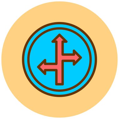 Projeniz için yön ok simgesi