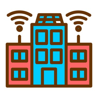 wifi paylaşım simgesi vektör çizimi