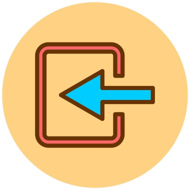 Ok. Web simgesi basit tasarım