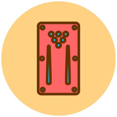 Oyun. Web simgesi basit tasarım