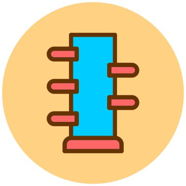 Kitap. Web simgesi basit illüstrasyon