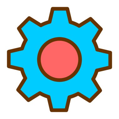 Ayarlama. Web simgesi basit illüstrasyon