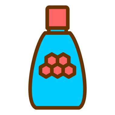 şişe simgesi vektör illüstrasyonu