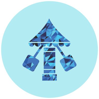 Çekim simgesi, vektör illüstrasyonu basit tasarım