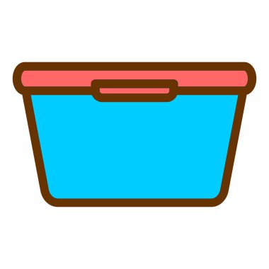 Sepet çantası. Web simgesi