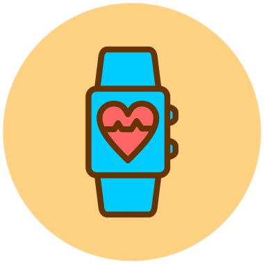 Akıllı çocuk. Web simgesi basit tasarım