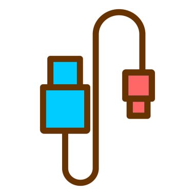 Kablolu yayın. Basit resimleme