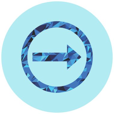 ok simgesi vektör illüstrasyonu