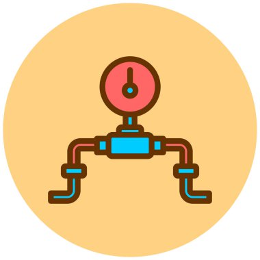 Benzersiz sektör vektör simgesi