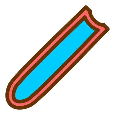 Kalem. Web simgesi basit illüstrasyon