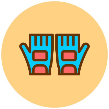 Kayak dükkanı düz vektör simgesi