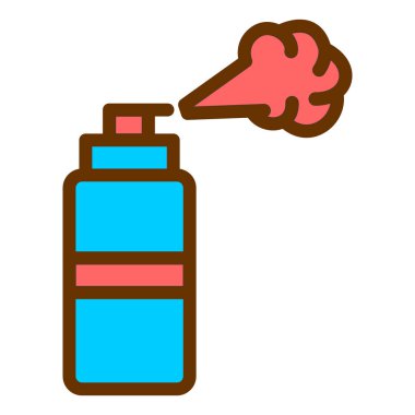 Boya. Web simgesi basit illüstrasyon