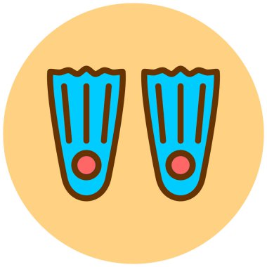 Paletler. Web simgesi basit illüstrasyon