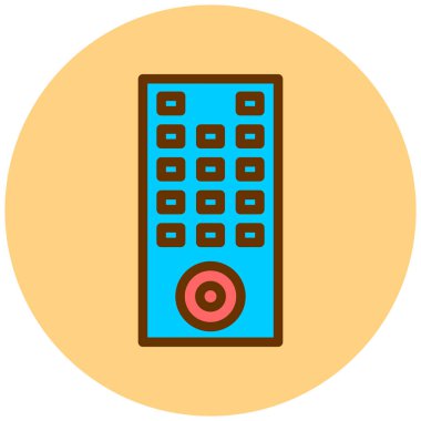 Uzaktan kumanda. Basit resimleme